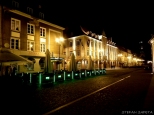 ul. Lipowa reprezentacyjna ulica centrum Biaegostoku  - noc
