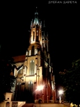 Bazylika Archikatedralna Wniebowzięcia NMP 1900-1905 w Białymstoku - nocą