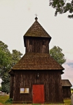 Drewniany kościół filialny...