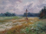 Karpno koło Lipnicy, krzyż na rozstajach