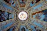 Ląd. Pocysterski kościół pw. NMP i św. Mikołaja, XIIXIII- Kopuła P.Ferrariego z freskami