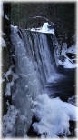 Karpacz- dziki wodospad na Łomnicy