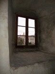 Widok z okna...Wieża Książęca w Siedlęcinie