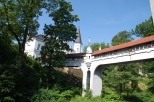 Ldek-Zdrj - Prywatny kryty mostek nad Bia Ldeck