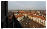 Kalisz - panorama miasta z tarasu widokowego ratusza