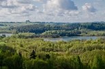 Suwalski Park Krajobrazowy - panorama z punktu widokowego U Pana Tadeusza