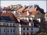 Dachy kamienic Starego Miasta w Lublinie