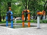 Fontanna w parku