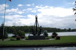 Dziwnw - Pomnik powicony rybakom