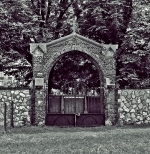 Brama cmentarza prawosawnego w Sosnowcu