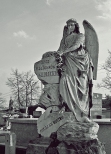 Nagrobek na cmentarzu w Będzinie (Wzgórze Zamkowe)