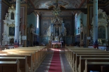 Wnętrze kościoła w Śnieciskach