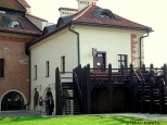 dziedziniec opactwa benedyktynów w Tyńcu