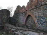 Pozostałości po zamku biskupów