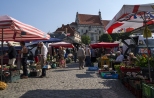 Targ na rynku w Kazimierzu Dolnym