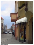 Ostrw Wielkopolski - widok na ulic Raszkowask od strony rynku gwnego