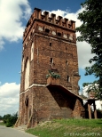 Brama Mariacka zwana też Sztumską czy Przewozową - gotyk z XIV w. w Malborku.