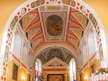 Sklepienie prezbiterium kościóła św. Wojciecha