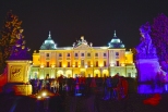 Festiwal światła przez Pałacem Branickich
