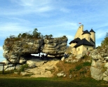 Zamek i jurajskie skały