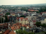 panorama Grudziądza - widok z wieży Klimek