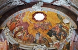 Krzeszw - Malowida na kopule kaplicy piastowskiej