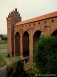 Gdańsko - wieża ustępowa,latryna na zamku w Kwidzyniu