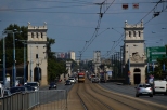Warszawa - widok z ronda de Gaullea na most Poniatowskiego