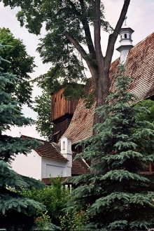Gotycki kocióek w Bliznem jest jednym z najcenniejszych zabytków architektury drewninej w Polsce. W 2003 r. koció zosta wpisany na List wiatowego zoedzictwa UNESCO. Pogórze Dynowskie