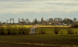 Okolice Łasina - widok na wieś Jakubkowo
