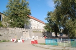 Krapkowice - Odbudowa muru zamkowego 10.2012