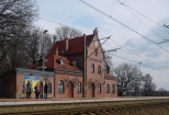 Goczałkowice-Zdrój. Dawny dworzec PKP po renowacji.