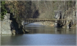 Żelazny Mostek nad Jeziorem Modrym