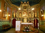Wnętrze kościoła w Jawiszowicach