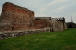 Ruiny zamku budowanego sędziego kaliskiego Mikołaja Nałęcza w Wenecji rekonstrukcja