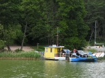przeprawa promowa przez jezioro Bełdany