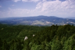 Panorama z Orlicy na Gorce i Turbacz.