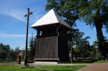 Dzwonnica drewniana supowo - ramowa z przeomu XVII  XVIII w. Bukwno