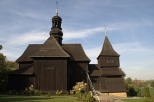 Drewniany kościół pw św. Joachima z 1 poł. XVIII w.
