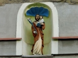 Św. Józef na jednej z kamieniczek