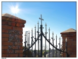 Zbiersk - brama cmentarza katolickiego