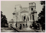 Katedra. zdjęcie starej fotografii z 1945 roku - R.S Ulatowski