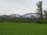 Panorama Torunia za mostem