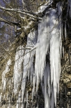 lodowe stalaktyty
