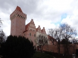 Poznań zamek króla Przemysła II  na Wzgórzu Przemysła .
