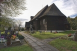 Drewniany kościół w Maciejowie-polski kościół ewangelicko-augsburski - XVIw