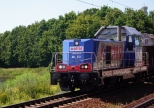 Stacja Goczałkowice-Zdrój. Spalinowa lokomotywa manewrowa 6Dg