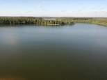 Widok na jezioro Gołuń