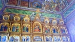 Wnętrze cerkwi w Kwiatoniu wpisanej na Listę Światowego Dziedzictwa UNESCO. Po prostu inny świat - feeria barw, przepych i... zaduma