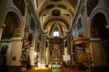 Wnętrze kościoła Franciszkanów.